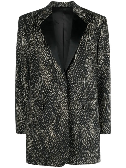 Hadiya Single-Breasted Blazer