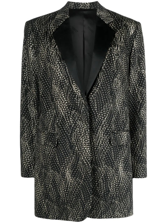 Hadiya Single-Breasted Blazer