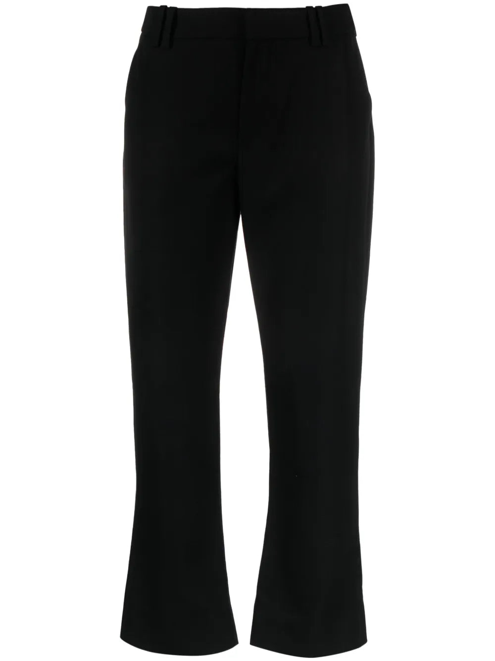 Virgin-Wool Cropped Trousers