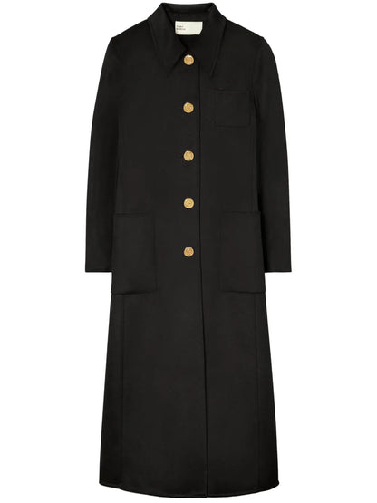 Brushed Wool Coat
