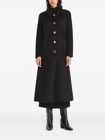 Brushed Wool Coat