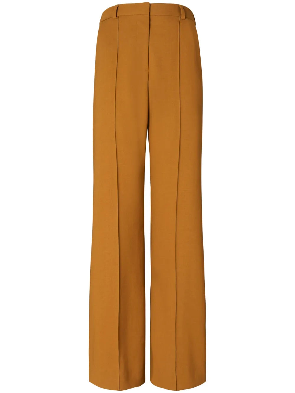 Wide-Leg Wool Trousers