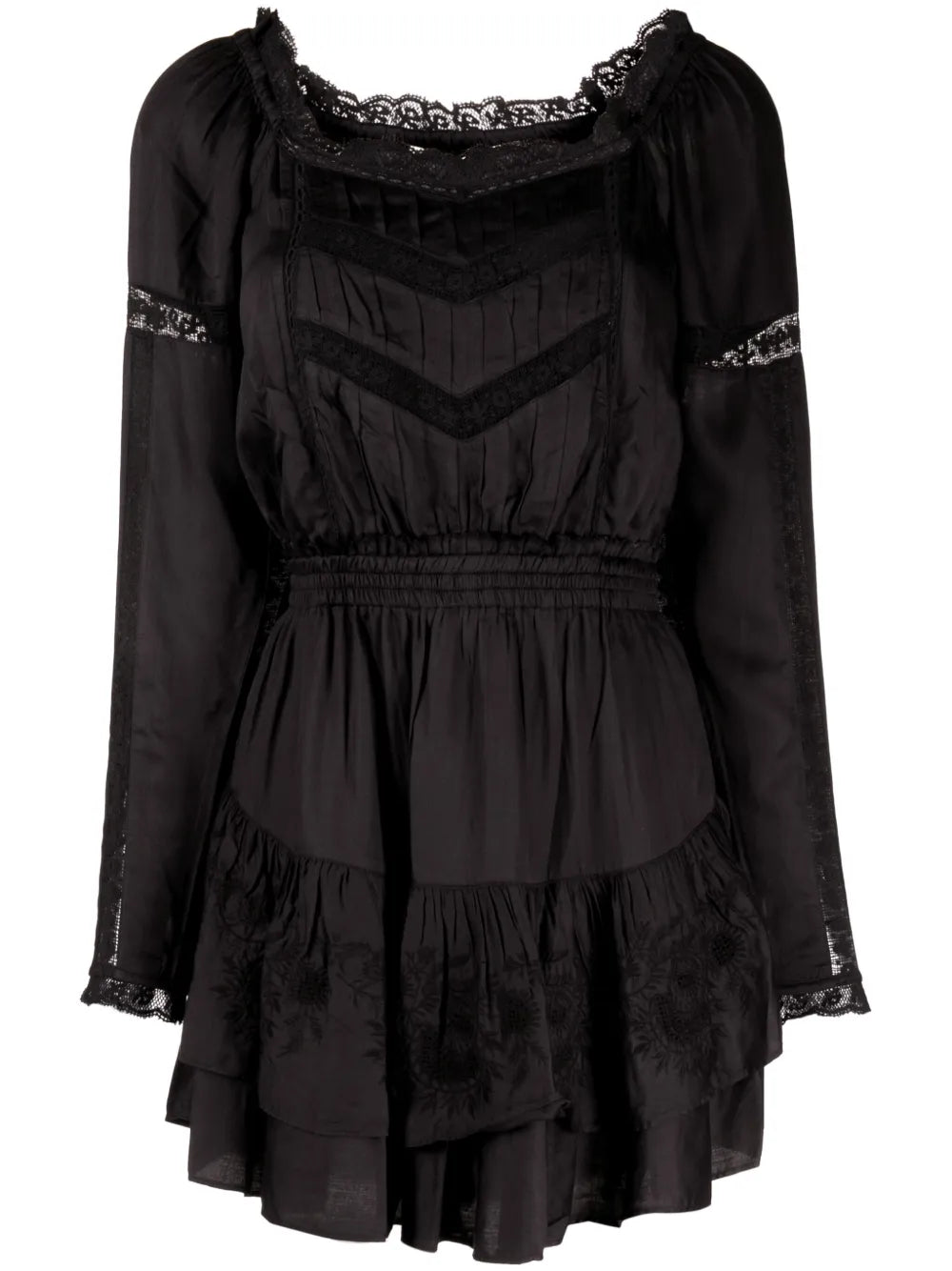 Sanaya Lace-Detail Mini Dress