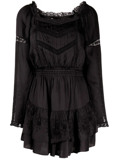 Sanaya Lace-Detail Mini Dress