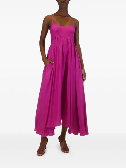 Rachel Silk Midi Dress