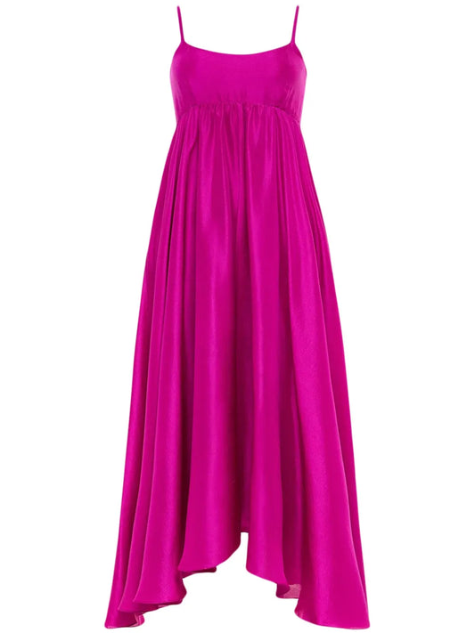 Rachel Silk Midi Dress
