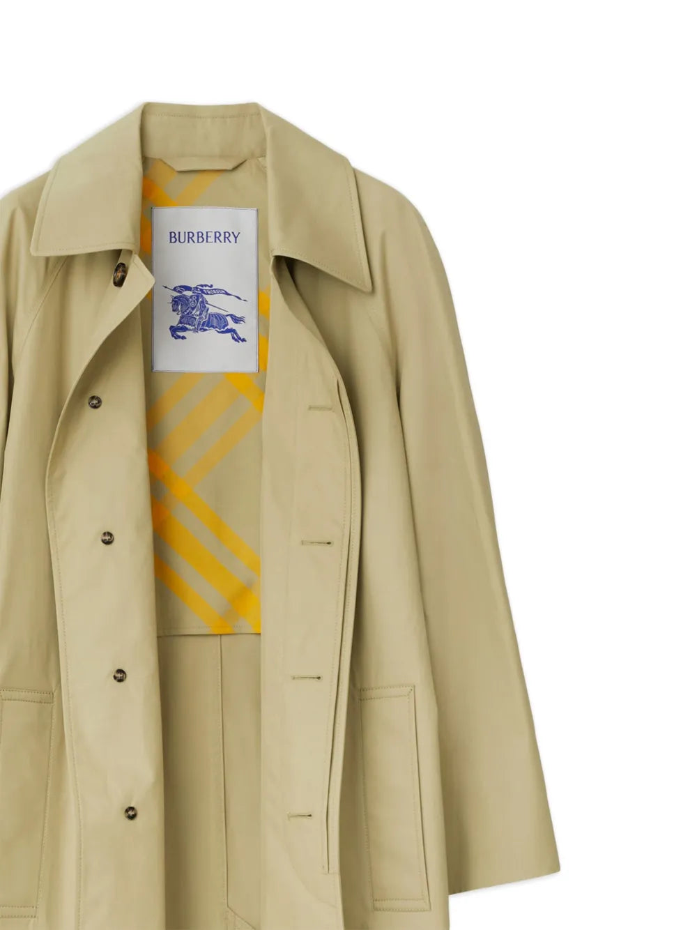 Short Bradford Cotton Trench Coat