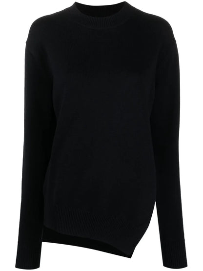 Shiso Asymmetric-Hem Jumper