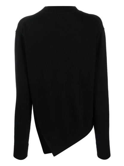 Shiso Asymmetric-Hem Jumper