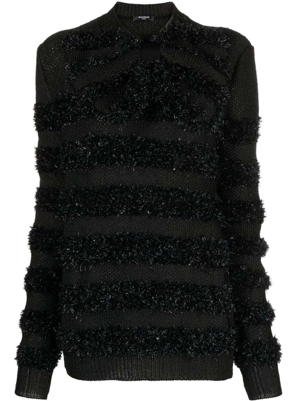 Metallic Panelled Jumper