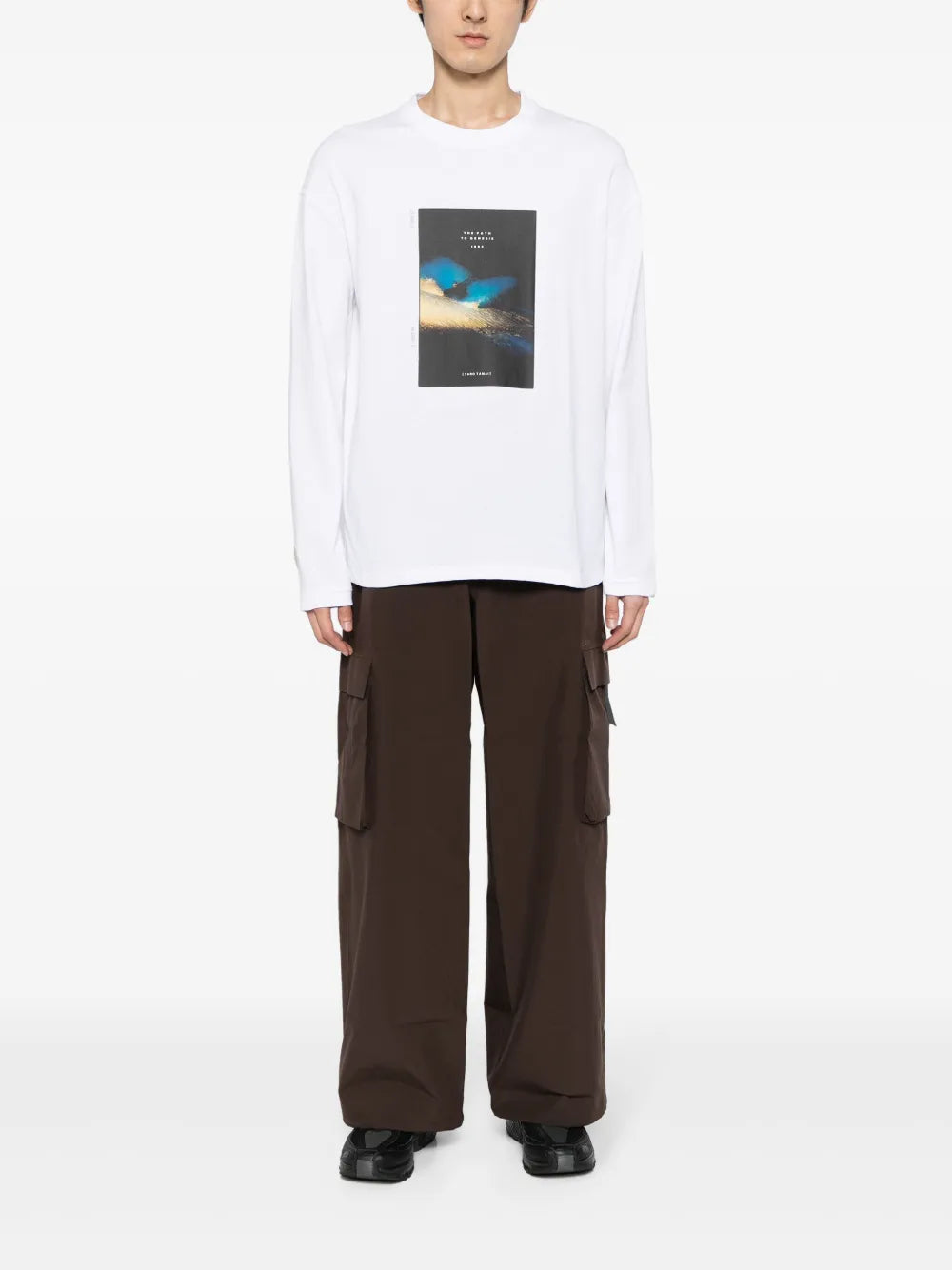 Illustration-Print Cotton T-Shirt