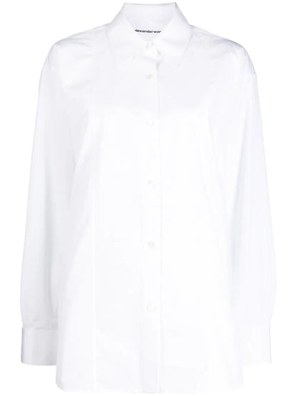 Long-Sleeve Cotton Shirt