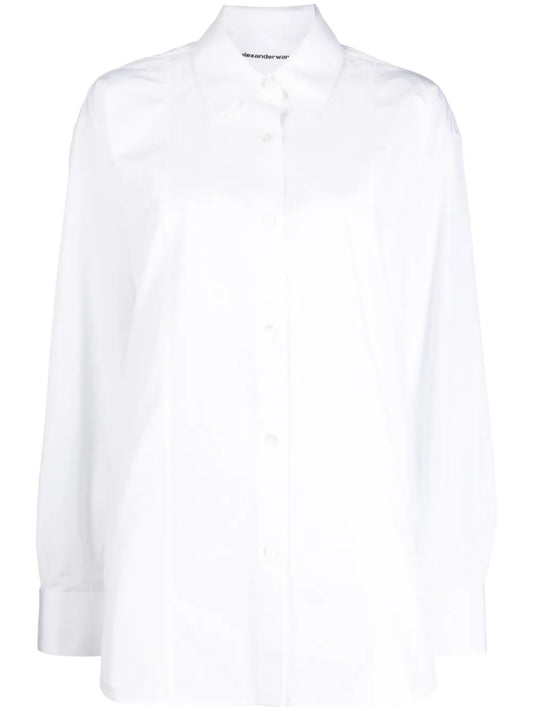 Long-Sleeve Cotton Shirt