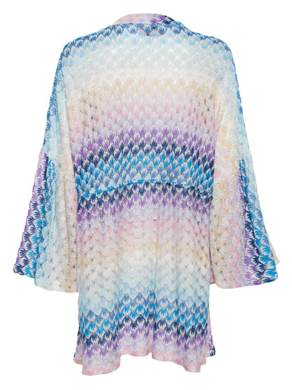Zig-Zag Knitted Beach Dress
