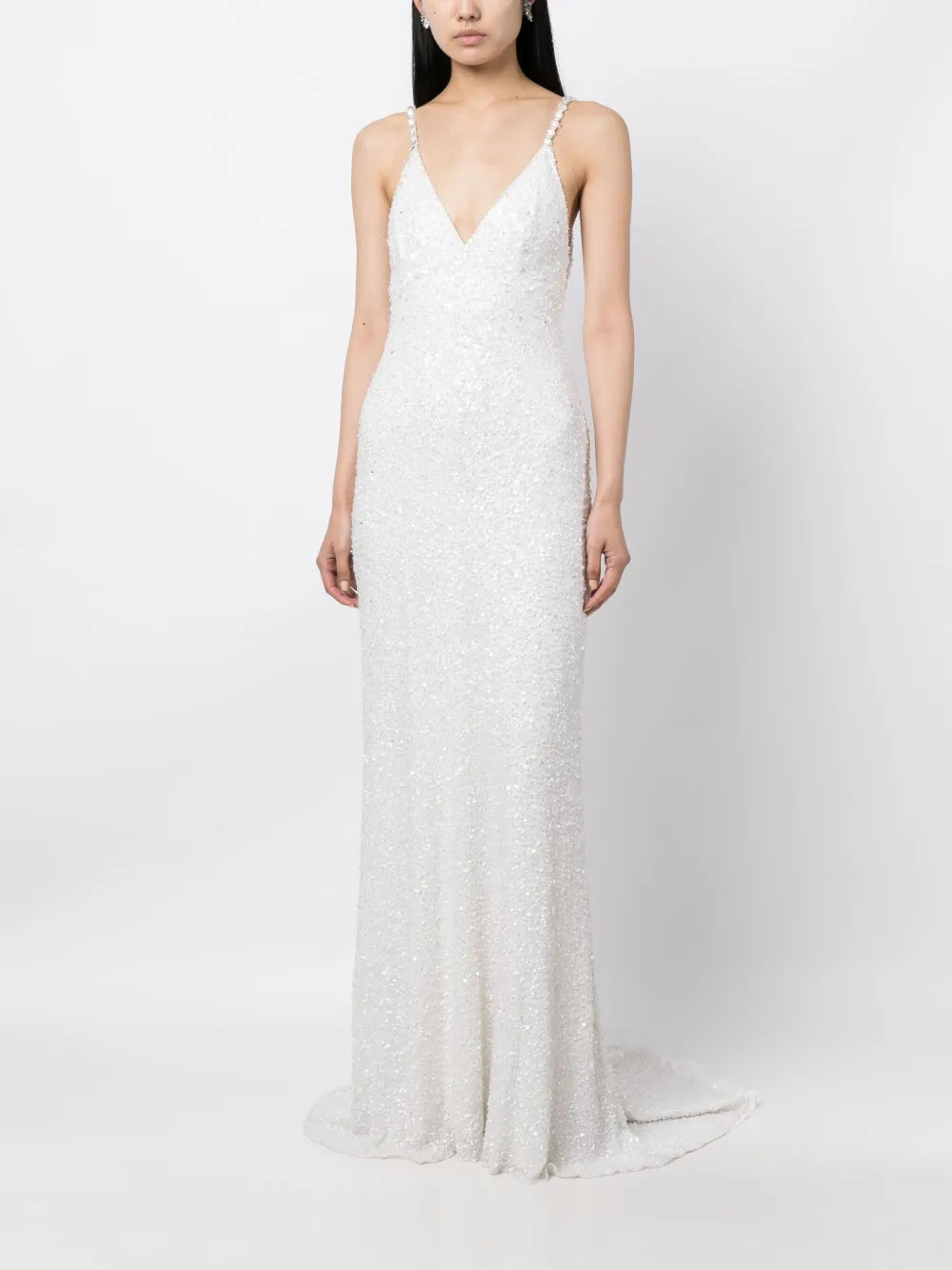 Nora Sequin-Embellished Gown