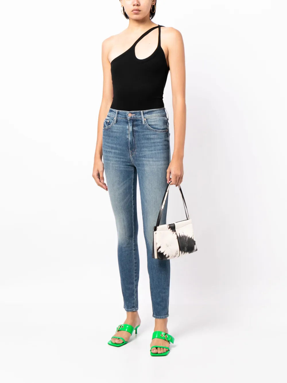 The Double Swooner High-Rise Skinny Jeans