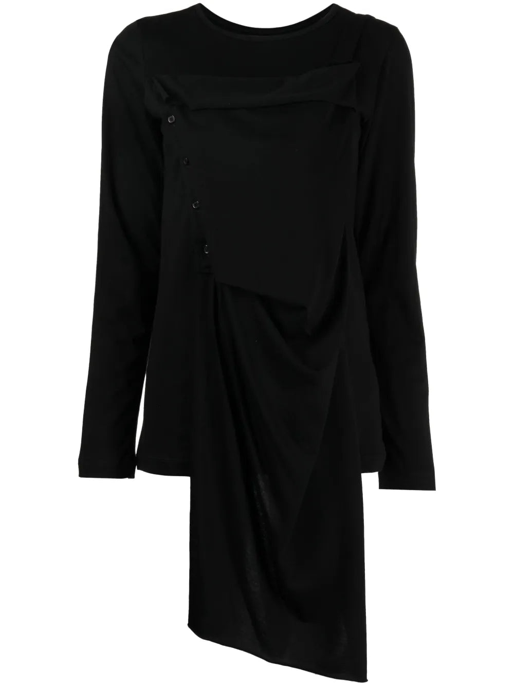 Asymmetric-Design Cotton Top