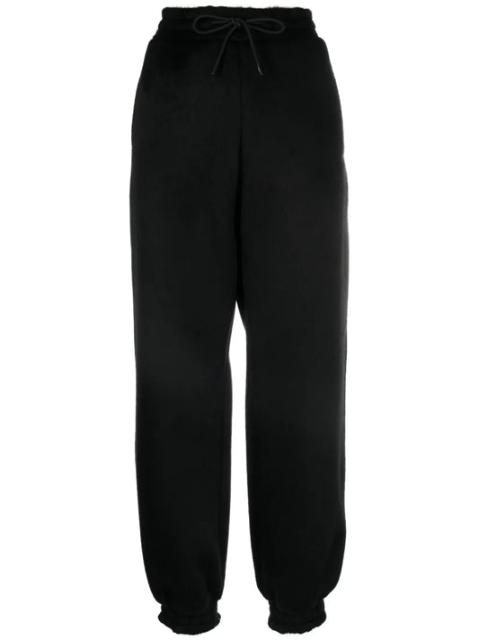 Logo-Embroidered Tapered-Leg Trousers