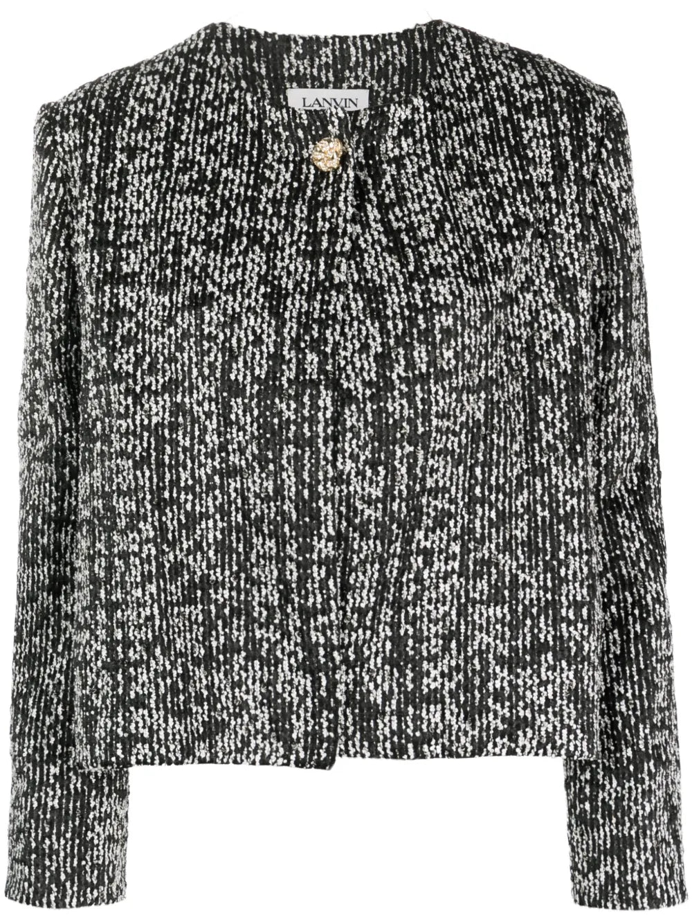 Cropped Tweed Jacket