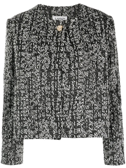Cropped Tweed Jacket