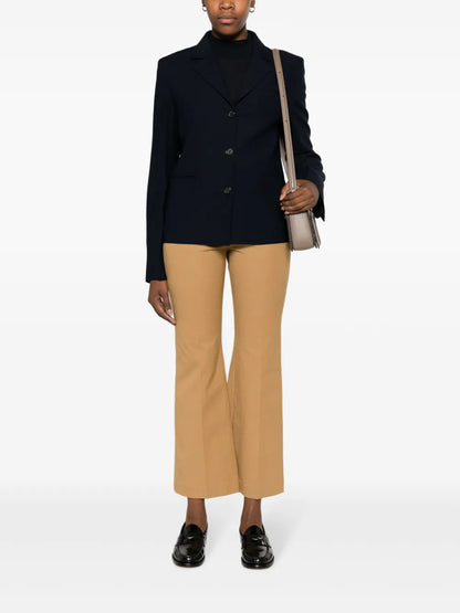 Single-Breasted Suit Blazer