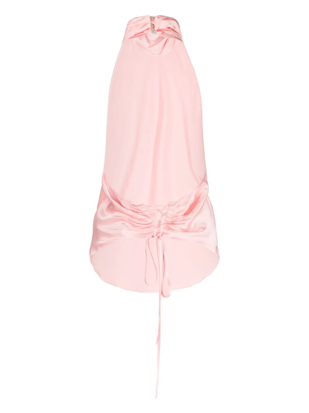 Halterneck Satin Top