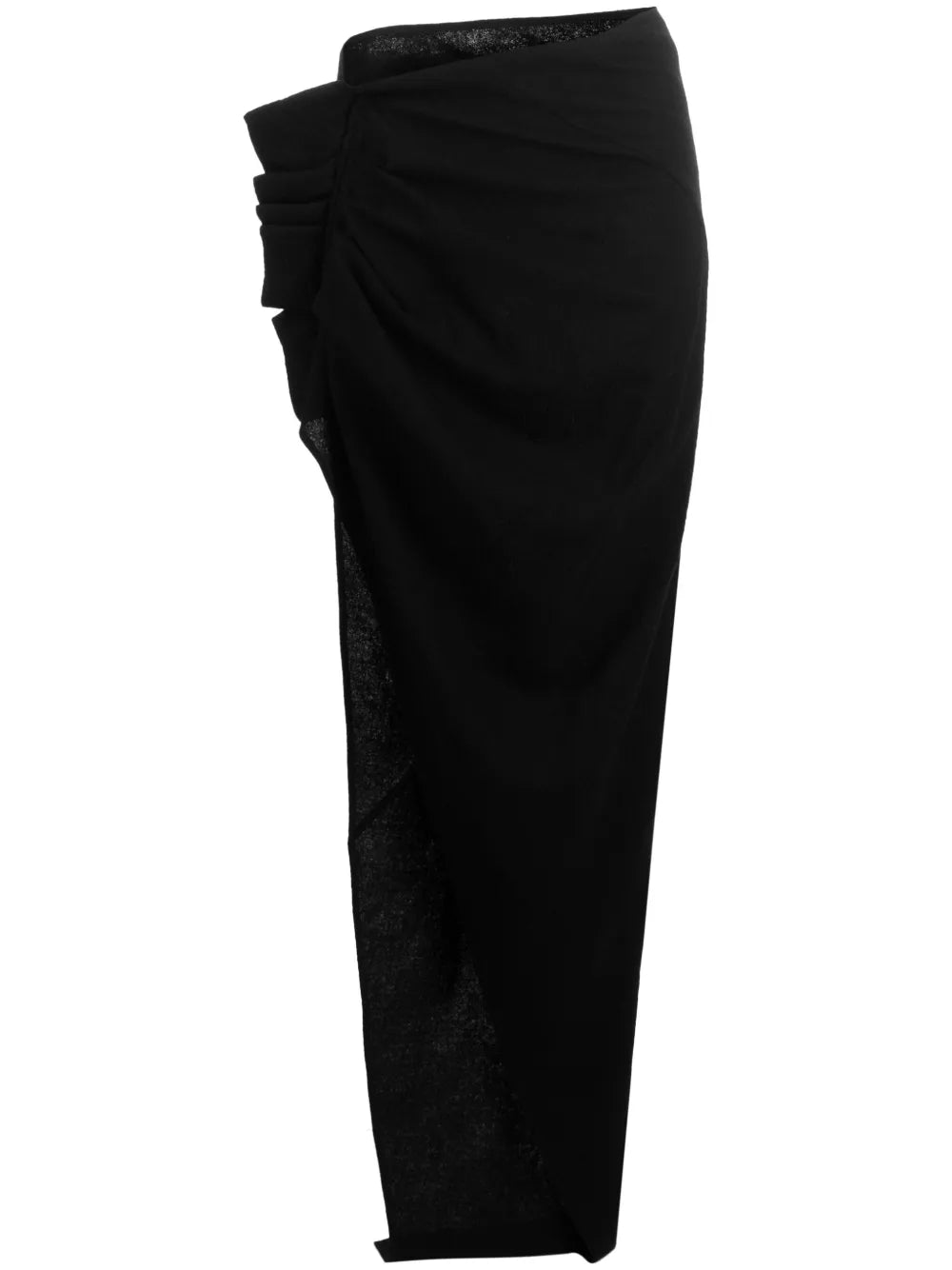 Virgin Wool Maxi Skirt
