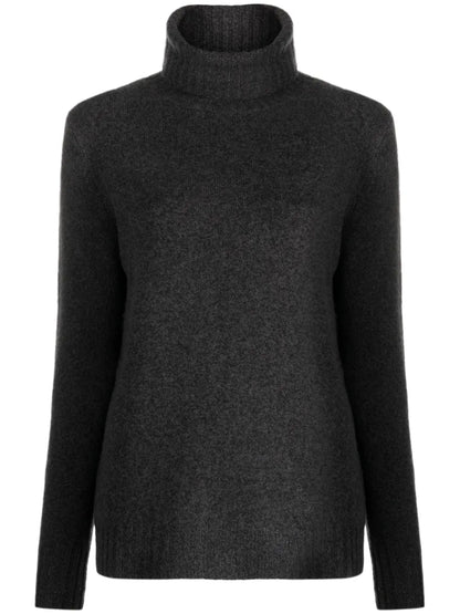 Roll-Neck Wool Jumper