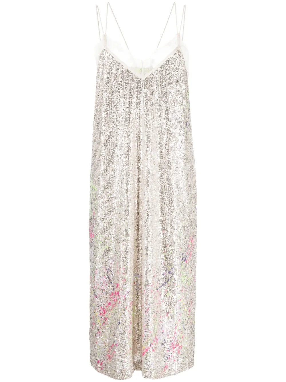 Myfo Sequined Midi Dress