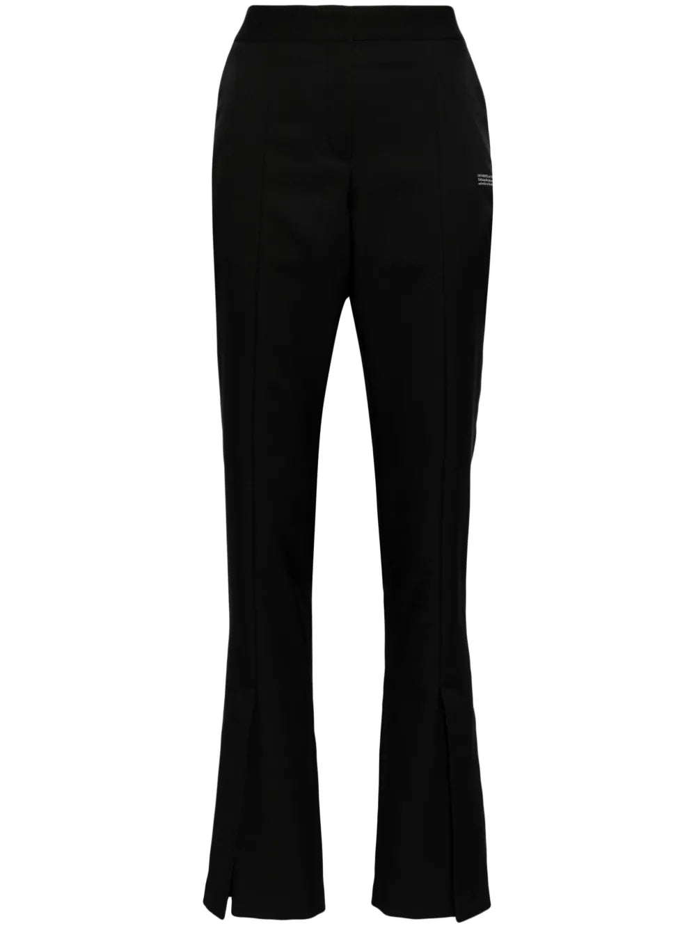 Slitted Twill Trousers