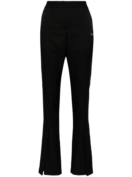 Slitted Twill Trousers