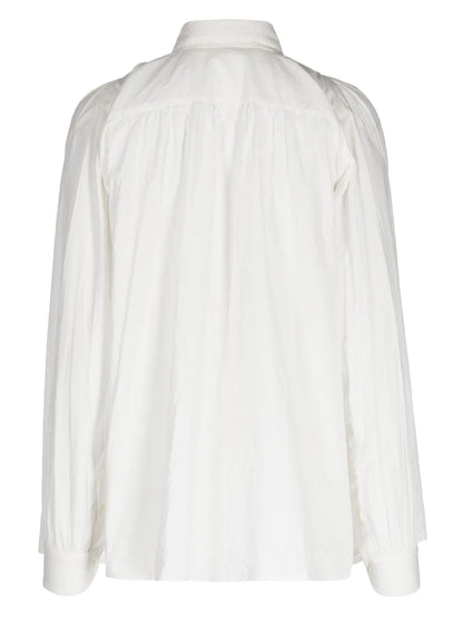 Bow-Tie Blouson Shirt