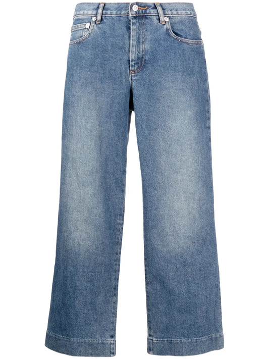 Sailor Cropped Jeans