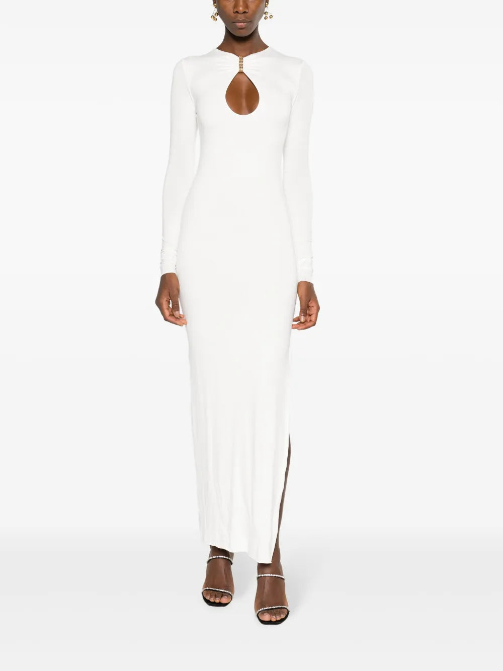Mary Jean Chain-Link Midi Dress
