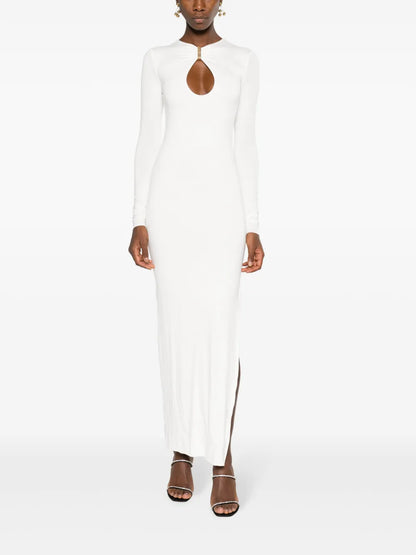 Mary Jean Chain-Link Midi Dress