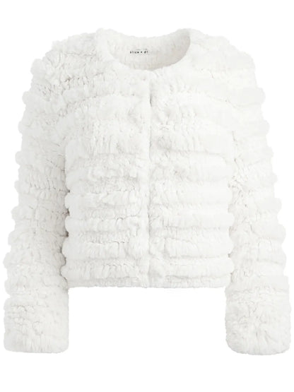 Fawn Faux-Fur Jacket