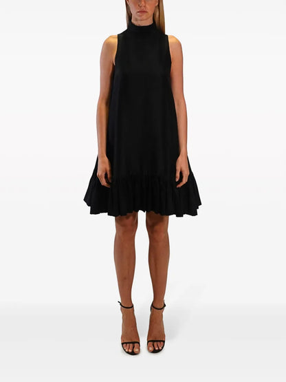 Alcott Ruffled Silk Minidress