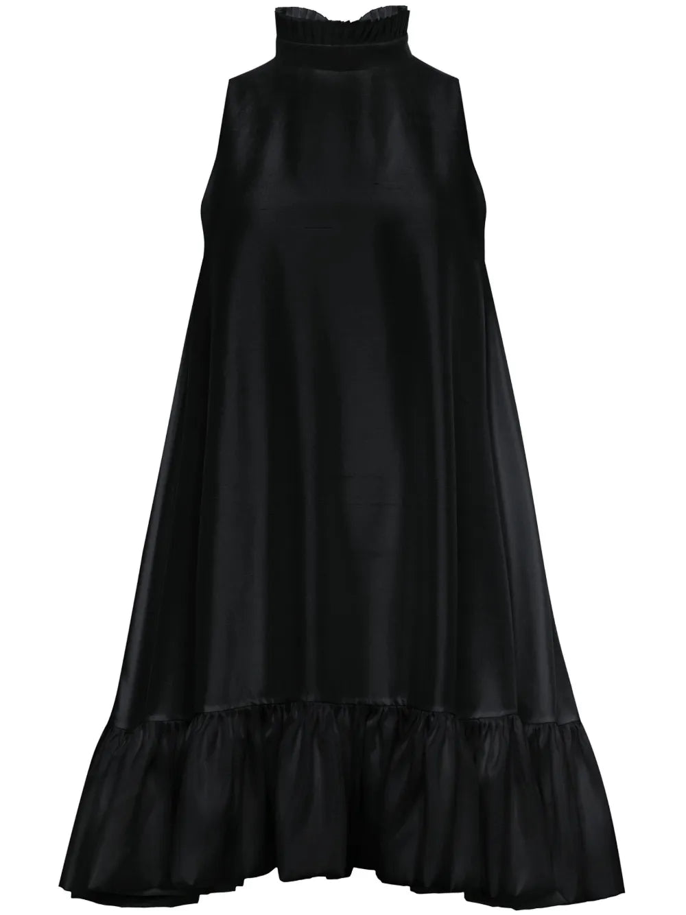 Alcott Ruffled Silk Minidress