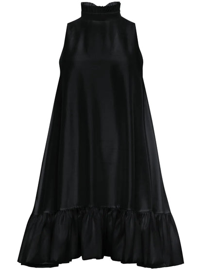 Alcott Ruffled Silk Minidress