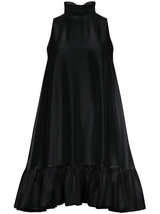 Alcott Ruffled Silk Minidress