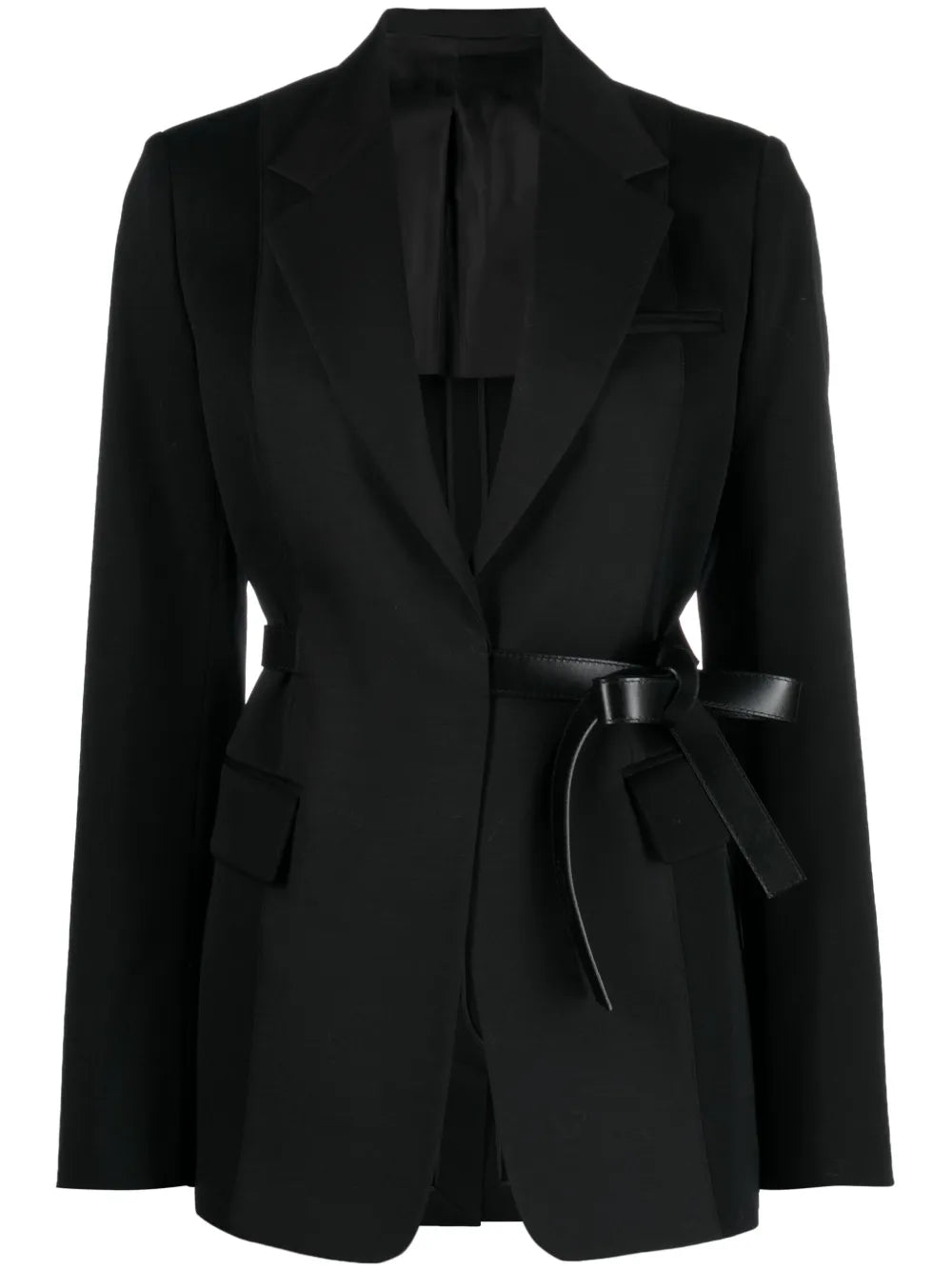 Belted Tailored Blazer