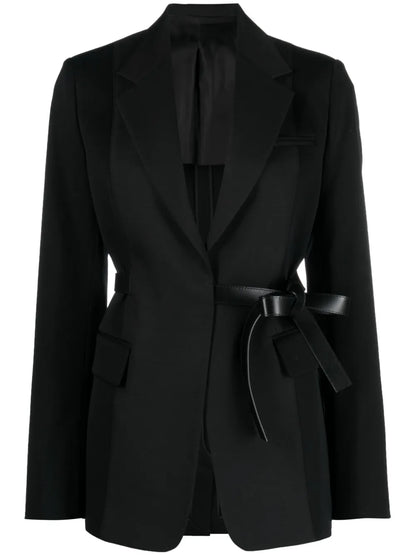 Belted Tailored Blazer