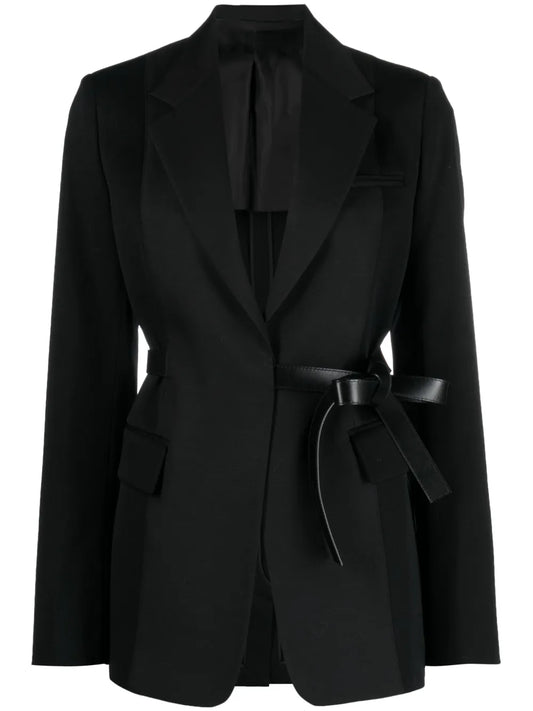 Belted Tailored Blazer