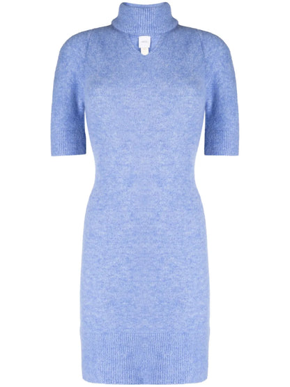 Cut-Out Detailing Short-Sleeve Dress