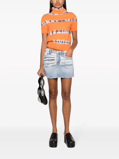 M-Tinos Roll-Neck Top