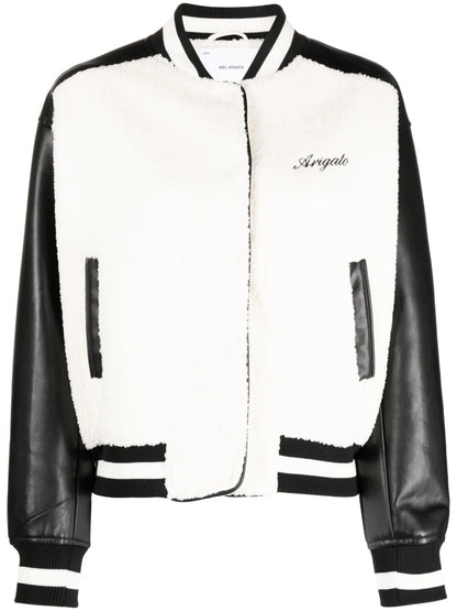 Saul Faux-Shearling Bomber Jacket