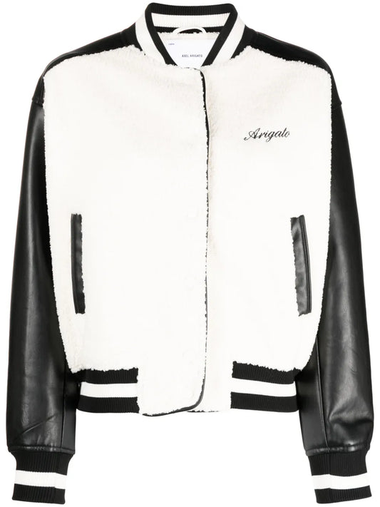 Saul Faux-Shearling Bomber Jacket