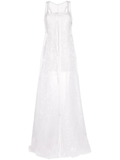 La Robe Dentelle Maxi Dress