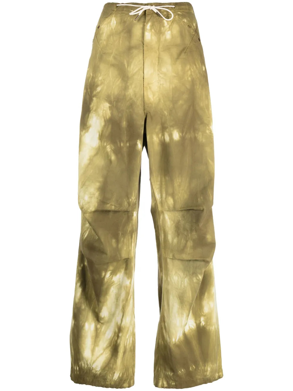 Daisy Tie-Dye Wide-Leg Trousers