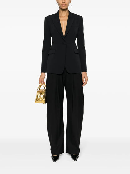 Lace-Panelled Blazer